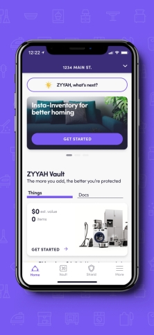 ZYYAH places the power of homeownership in the palm of its user's hand. The Dallas-based PropTech and Insurtech start-up is pioneering a hassle-free home experience with innovative digital aggregation for the home. (Photo: Business Wire)