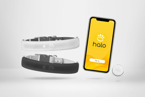 The Halo Collar Smart System (Photo: Business Wire)