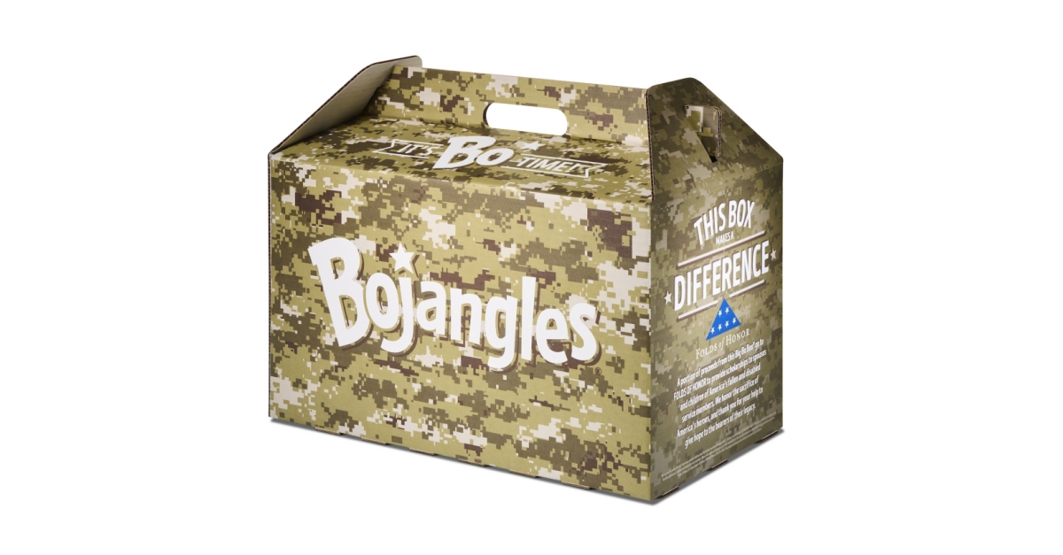 Be a Hero to Our Heroes with Bojangles’ Camo-Themed Big Bo Box ...