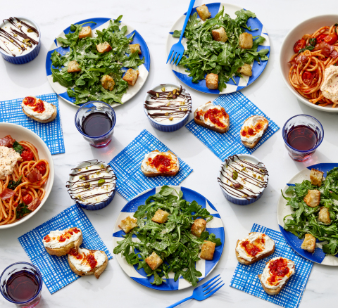 Blue Apron Add-ons are a great way to include an appetizer, side dish and dessert to a box each week. Add-ons include two to four servings per offering, adding more flexibility to weekly meals. (Photo: Business Wire)