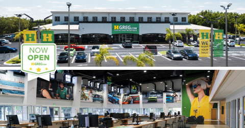 HGreg.com, one of the fastest growing automotive groups in North America, opened the doors to its newest storefront in Tampa Bay. (Photo: Business Wire)