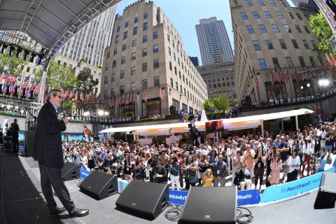 original Michael Dowling speaks in front of crowd at 2019 Side by Side: A Celebration of Service™ (Photo: Business Wire)