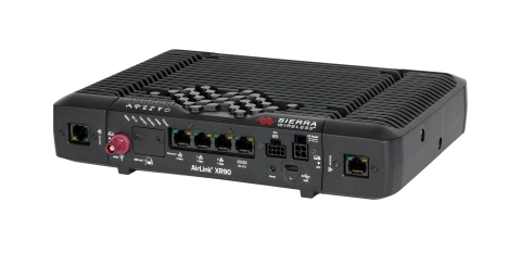 Sierra Wireless AirLink® XR90 5G High-Performance Multi-Network Vehicle Router, one of the first routers in the XR Series architected for mission and business-critical applications that require 5G performance and end-to-end security. (Photo: Business Wire)