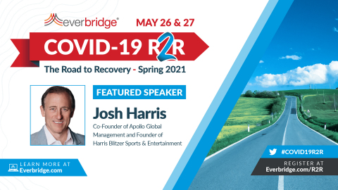 Josh Harris, Co-Founder of Apollo Global Management, to Speak at Everbridge COVID-19: Road to Recovery Executive Summit, May 26-27, 2021 (Photo: Business Wire)