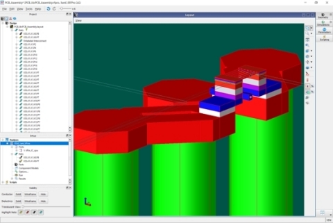 Keysight's PathWave ADS Multi-Technology Assembly enables error-free assembly and simulation of RF modules containing RFICs, wafer level package, interconnects, antennas, PCB and RF connectors. (Graphic: Business Wire)