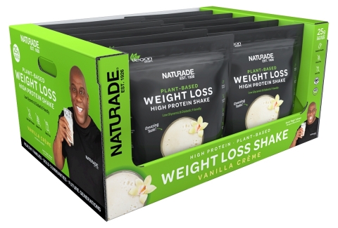 Naturade Plant-Based Weight Loss High Protein Shake is available in Costco locations throughout the US (view full list of locations at naturade.com/magic). (Photo: Business Wire)