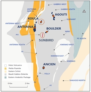 Figure 2. Séguéla location plan (Graphic: Business Wire)