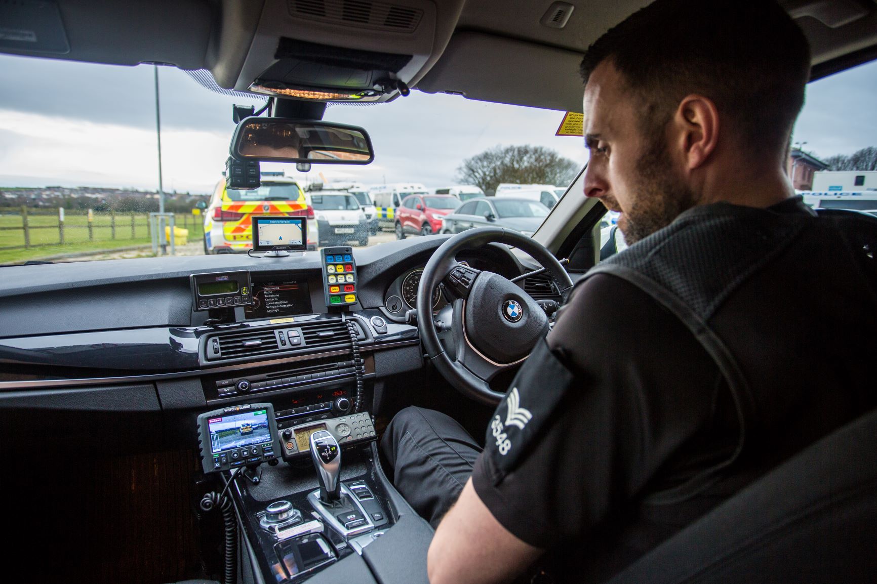 Bmw Police Car Interior