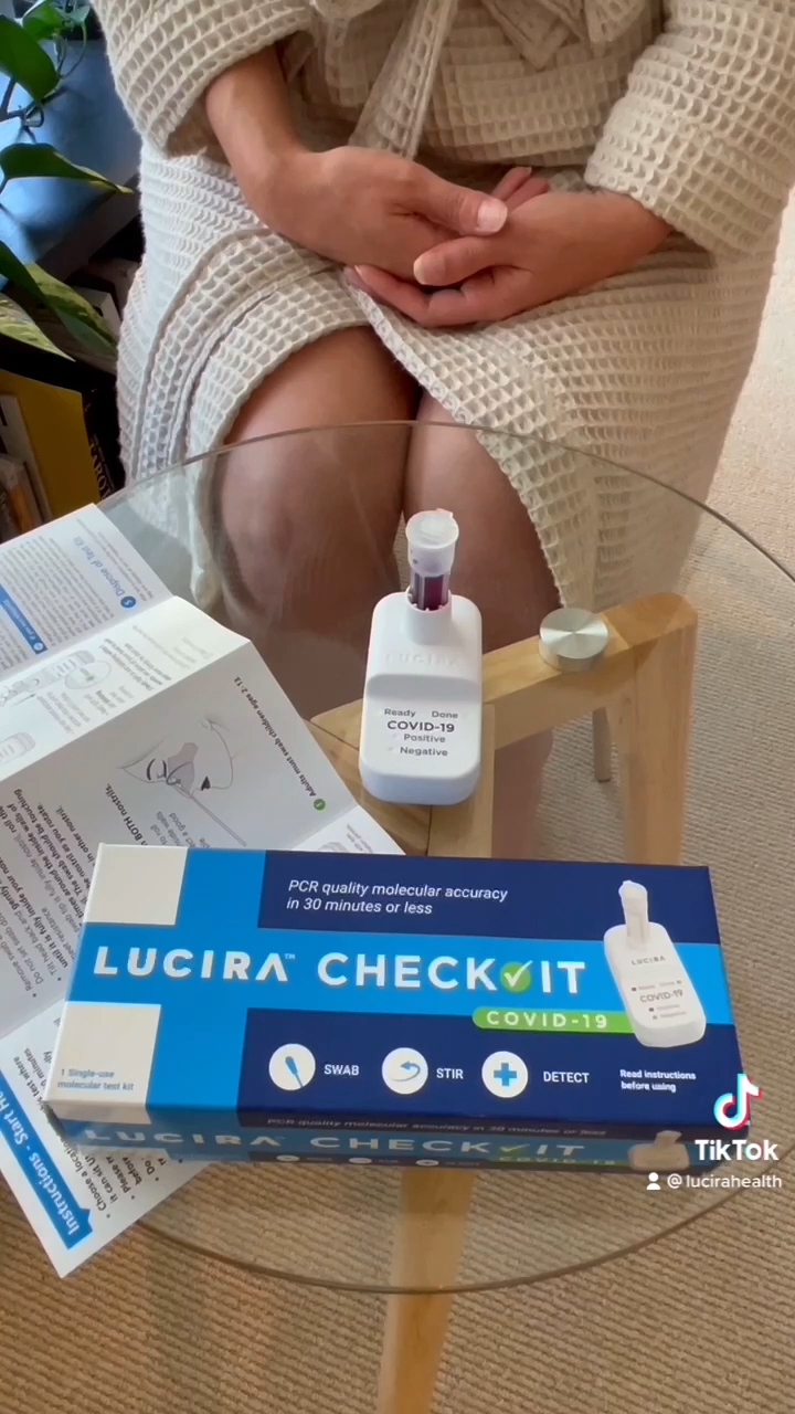 Lucira Health at-home COVID-19 test is tick-tock fast and user friendly.