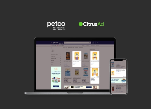 Petco and CitrusAd Team Up to Connect Pet Parents and Brands in Support of Pet Health and Wellness (Graphic: Business Wire)