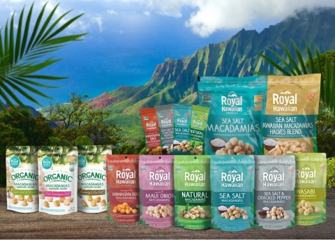 Royal Hawaiian Orchards' complete product line (Photo: Business Wire)