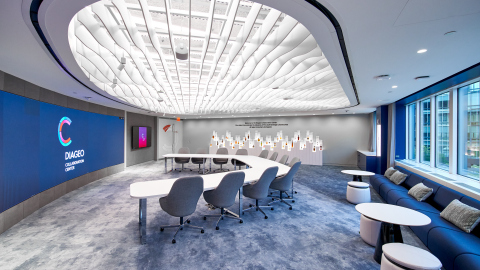 Diageo Collaboration Center central collaboration room (Photo: Business Wire)
