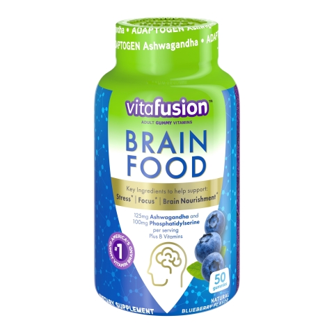 original vitafusion Gummy Vitamins, America’s #1 Gummy Vitamin brand, launches new Brain Food supplement. (Photo: Business Wire)