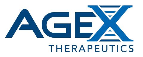 AgeX Therapeutics Logo