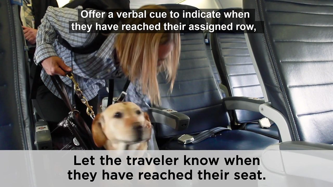 Guide Dogs for the Blind and The Seeing Eye Create Video to Help 
Airlines and Airports Assist Travelers who are Visually Impaired