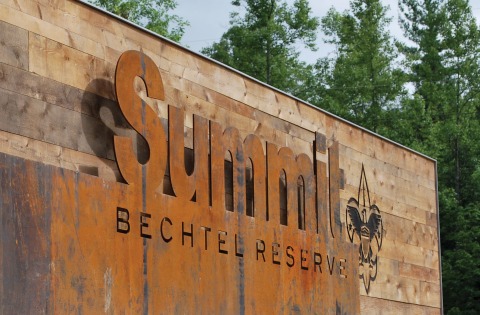 RSM Design’s work at the Summit Bechtel Reserve emphasizes the unique physical connection of people to place to embody the scouting experience on 10,000 acres in West Virginia. The brand and graphics are thoughtfully incorporated into the architectural and natural context, connecting the scouting experience of the Boy Scouts of America to the physical context of place.