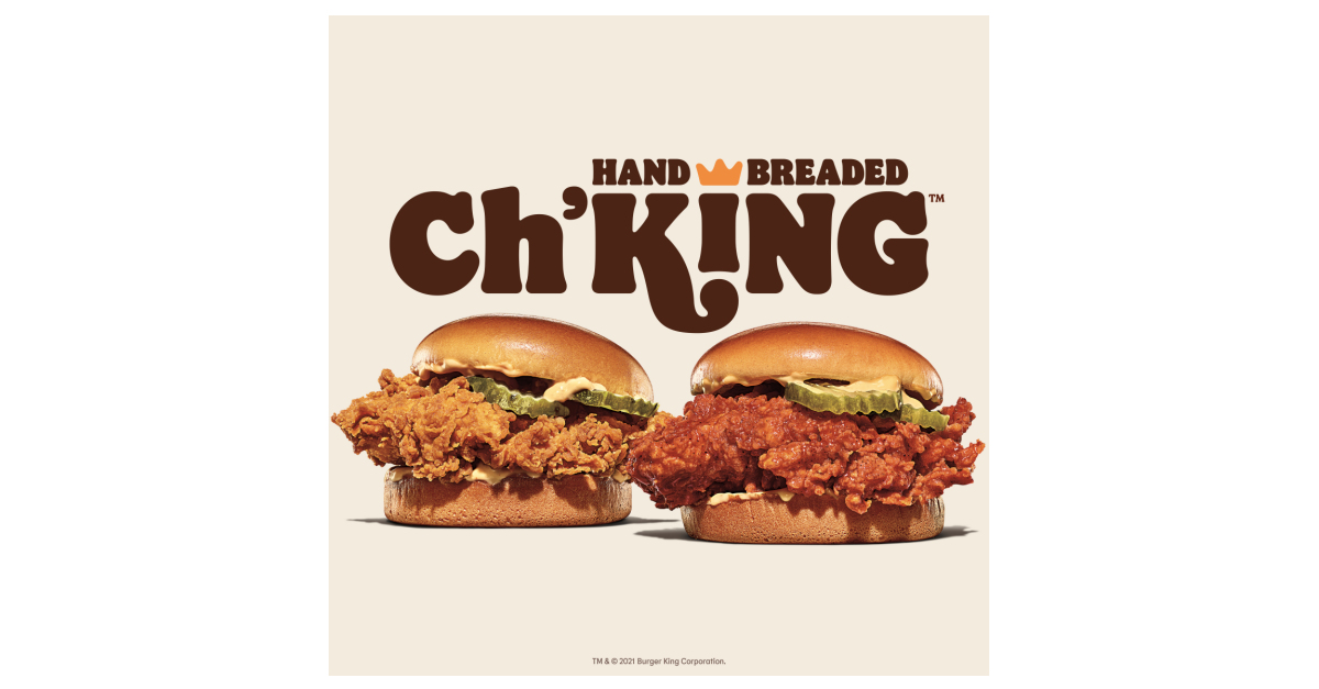 The Wait Is Finally Over The New Burger King® HandBreaded Ch’King™ Is