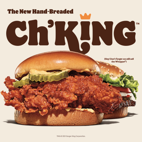 The Wait Is Finally Over. The New Burger King® Hand-Breaded Ch’King™ Is Here, and It Might Be as Good as the Whopper®. (Photo: Business Wire)