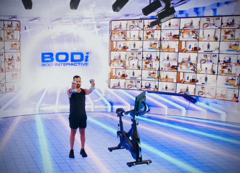 BOD Interactive (BODi), Beachbody’s new live interactive content subscription offering, launching in September. (Photo: Business Wire)