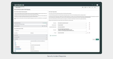 Azure Sentinel Sample Incident Field Mapping (Graphic: Business Wire)