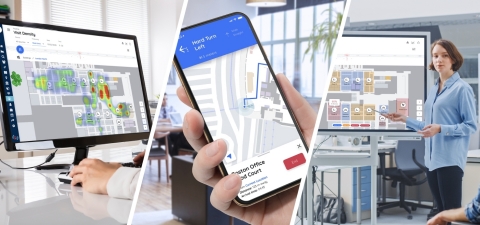 Pointr Deep Location platform supports indoor positioning, digital mapping at scale, wayfinding, real-time occupancy counts, visitor flows, and geofencing. (Photo: Business Wire)