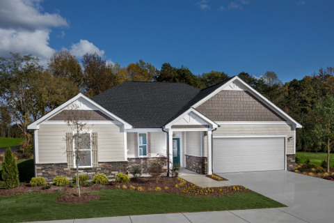 KB Home announces the grand opening of Fishers Ridge, a new-home community in Willow Spring, North Carolina that offers half-acre homesites. (Photo: Business Wire)