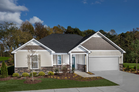 original KB Home announces the grand opening of Fishers Ridge, a new-home community in Willow Spring, North Carolina that offers half-acre homesites. (Photo: Business Wire)