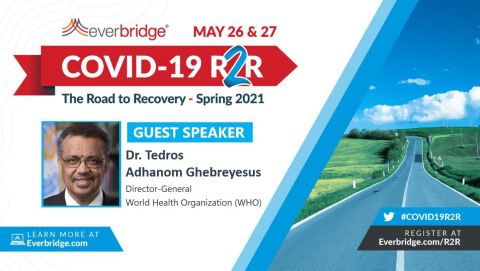 Dr. Tedros Adhanom Ghebreyesus, Director-General of the World Health Organization (WHO), to be Special Guest Speaker at Everbridge COVID-19: Road to Recovery Executive Summit (Photo: Business Wire)