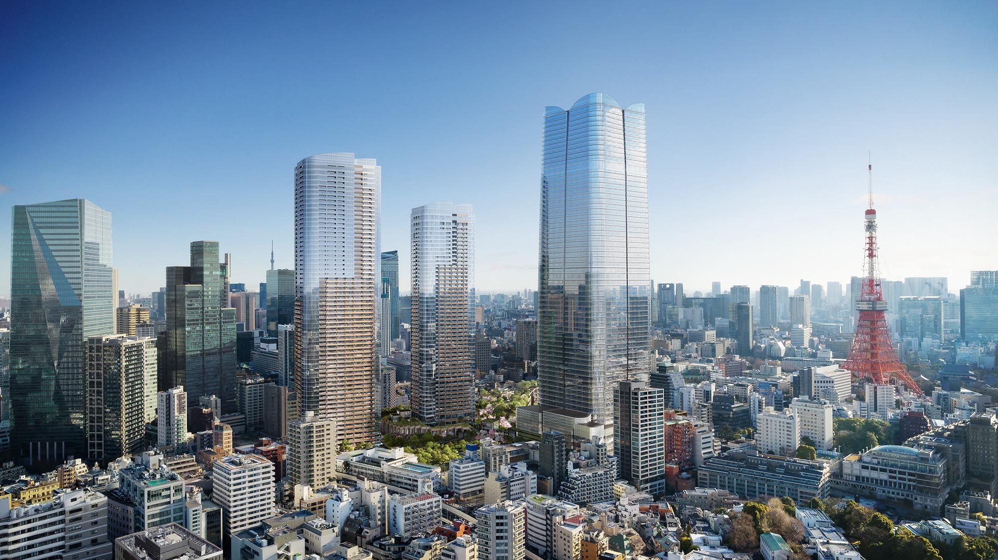 Le Projet Toranomon-Azabudai et le Projet de la Zone de Toranomon Hills de  Tokyo ont été précertifiés selon les systèmes de classification LEED ND et  WELL | Business Wire