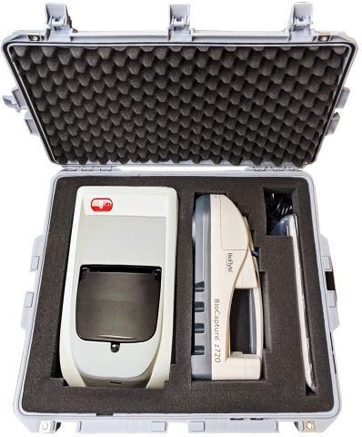 original The Sentinel™ is the first integrated solution for airborne COVID-19 detection and delivers results within an hour to prevent widespread infection in schools, factories and other workplace environments. (Photo: Business Wire)