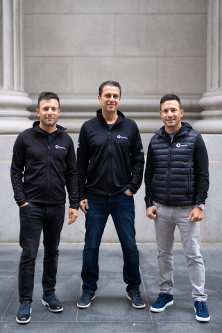 SpotOn Co-Founders Zach Hyman, Doron Friedman, and Matt Hyman close on $125 Million in Series D funding led by Andreessen Horowitz. (Photo: Business Wire)