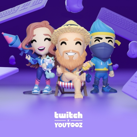 Fans can find Ninja, Pokimane and TimTheTatMan available as limited edition figures available for pre-order until June 12 only. (Graphic: Youtooz)