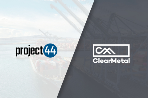 The addition of ClearMetal distinguishes project44 as the market leader in artificial intelligence (AI), machine learning (ML) and data science capabilities (Graphic: Business Wire)