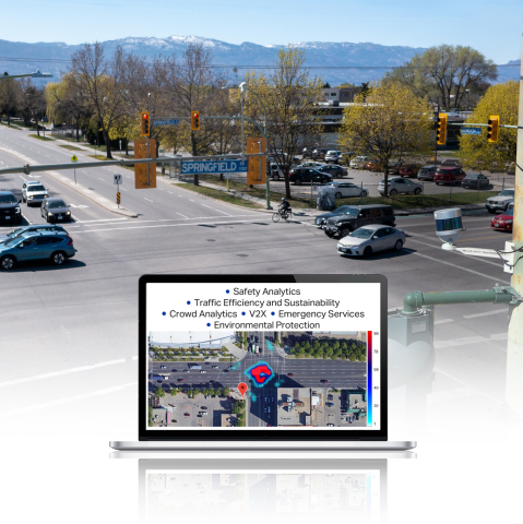 Velodyne Lidar’s Intelligent Infrastructure Solution was designed to solve some of the most challenging and pervasive infrastructure problems. Now, with Velodyne’s award-winning lidar sensors combined with Bluecity’s powerful AI software, users can monitor traffic networks and public spaces to generate real-time data analytics and predictions. (Photo: Velodyne Lidar)