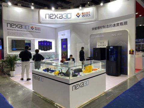 original Nexa3D与伟仕佳杰携手参展(照片:美国商业资讯)