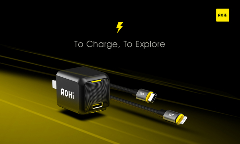 Listed Company Aohai announces to launch smart brand Aohi and first product Magcube 30W GaN+ PD chargers (Photo: Business Wire)
