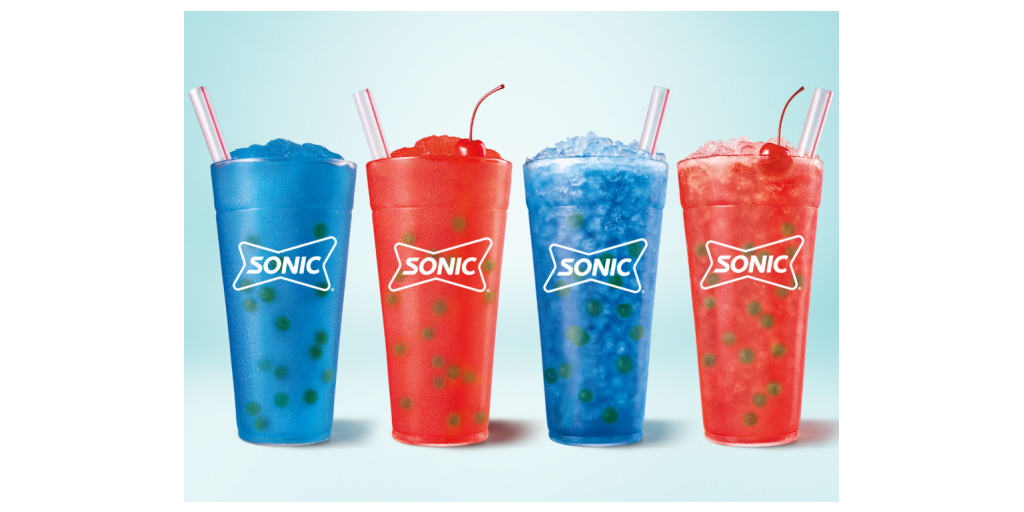 SONIC Is Now Serving Bursting Bubbles for a Sweet Element to Every Drink or  Slush