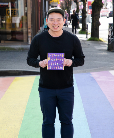 Edward Fu-Chen Juan, the queer Taiwanese Canadian artist who designed the “All Together Now Gift Box”. (Photo: Business Wire)