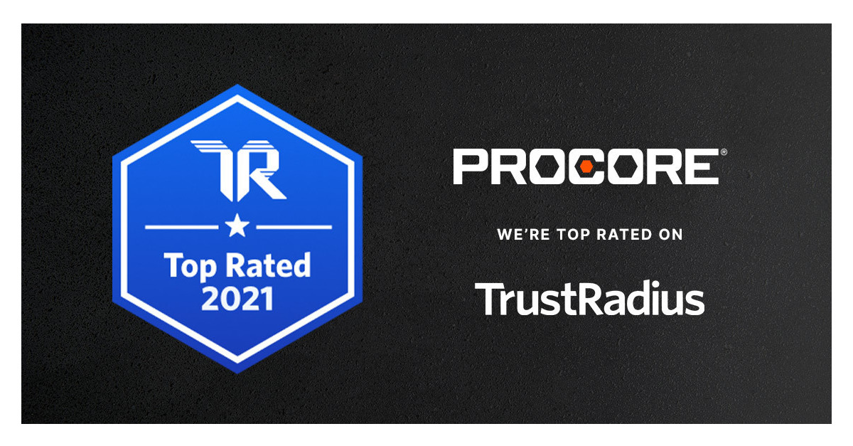 Procore Earns a 2021 Top Rated Construction Product Award From ...