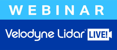 Velodyne Lidar announced its digital learning series Velodyne Lidar LIVE! is moving to two episodes per month to meet audience demand to explore the many ways autonomous solutions are advancing safe mobility and smart communities. (Graphic: Velodyne Lidar)