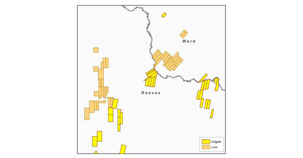 Colgate Acquires Luxe Energy in AllStock Transaction Business Wire