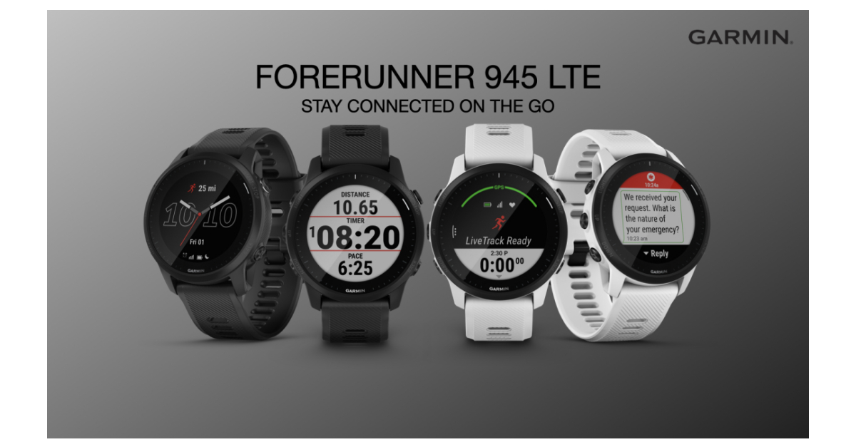 Garmin brings LTE connectivity to its premium GPS running and triathlon