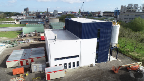 original An aerial view of the PolystyreneLoop recycling plant in Terneuzen, the Netherlands. (Photo: Business Wire)
