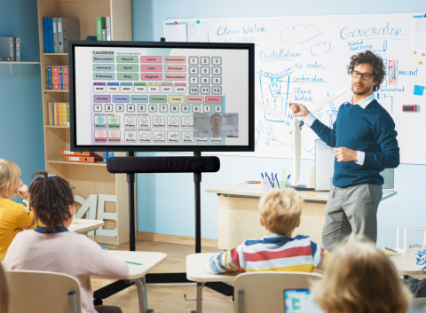 For classroom settings of ESB-1090, users can opt “Education Mode” . (Photo: Business Wire)