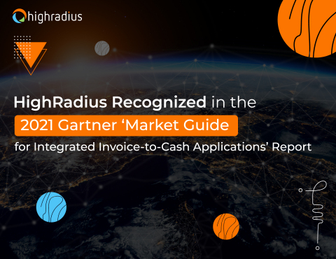 HighRadius Recognized in 2021 Gartner "Market Guide" (Photo: Business Wire)