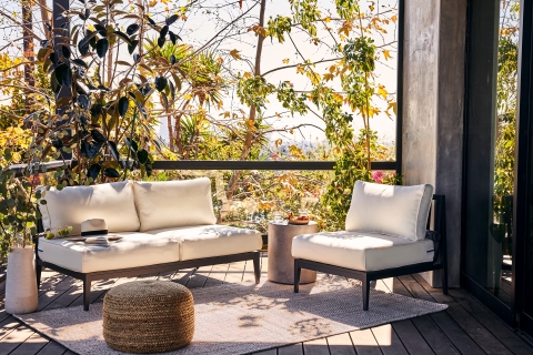 original Sustainable outdoor furniture brand, Outer, debuts durable, low-maintenance Aluminum Collection with 1% of revenue going towards non-profit, Climate Neutral, an organization on a mission to offset and reduce greenhouse gas emissions. (Photo: Business Wire)