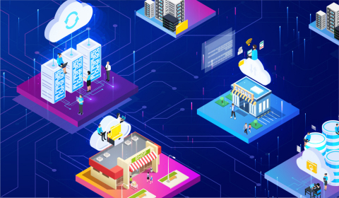 original Animation of SaaS concept. ©Hanshow 2021