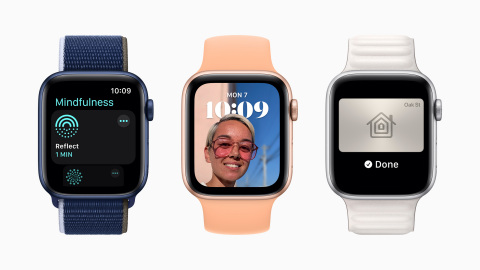watchOS 8 brings new access, connectivity, and mindfulness features to Apple Watch this fall. (Photo: Business Wire)