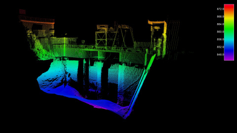original The Seabed mobile mapping system, equipped with a Velodyne Lidar Puck™ sensor, can be combined with a bathymetric multi-beam echo-sounder to provide a complete 3D, georeferenced image above and below water, saving time and money. (Photo: Business Wire)