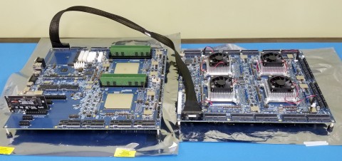 Tachyum Prodigy FPGA Two Boards (Photo: Business Wire)
